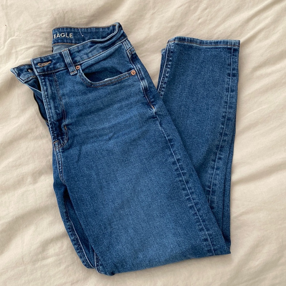 Like New American Eagle Mom Jeans